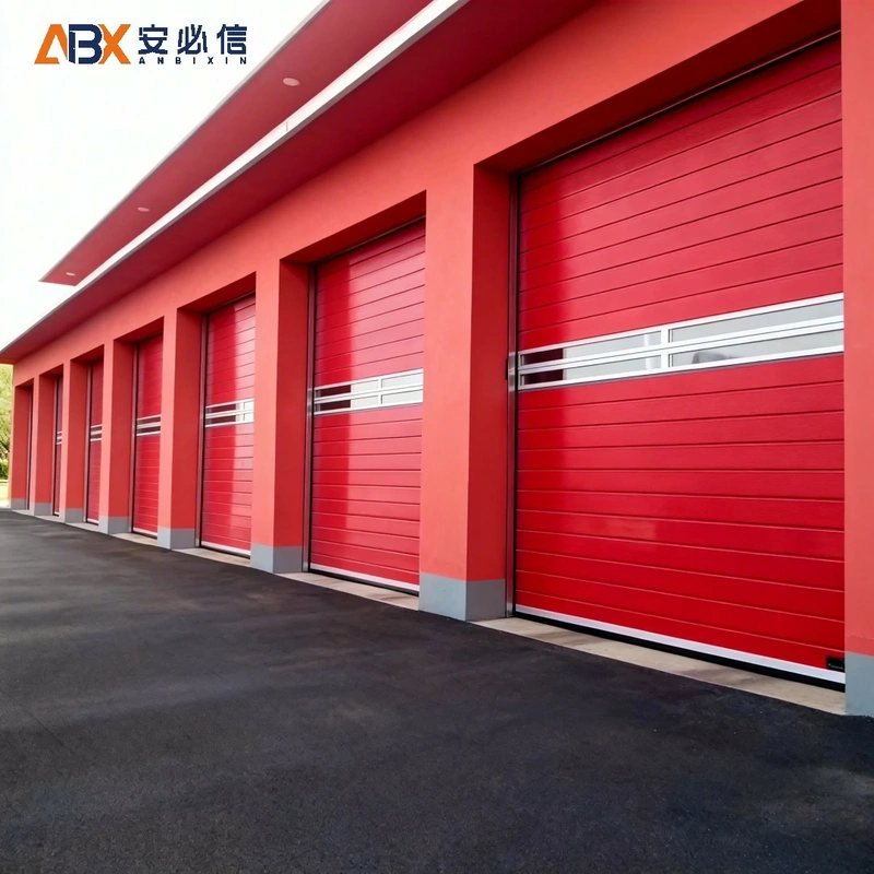 张家口市铝质快速门